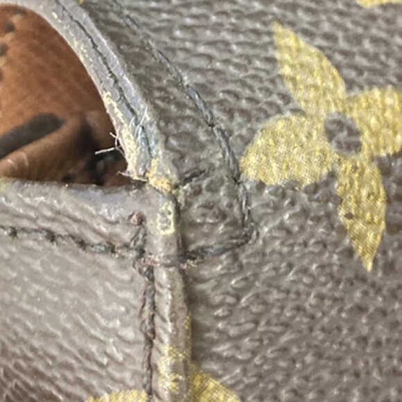 LOUIS VUITTONI Chantilly MM Shoulder Bag Monogram Leather Brown - Picture 12 of 16